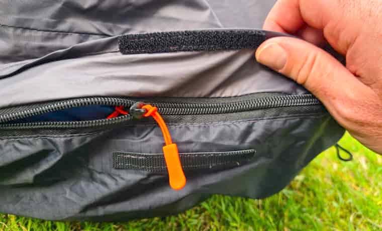 Bivi zipper