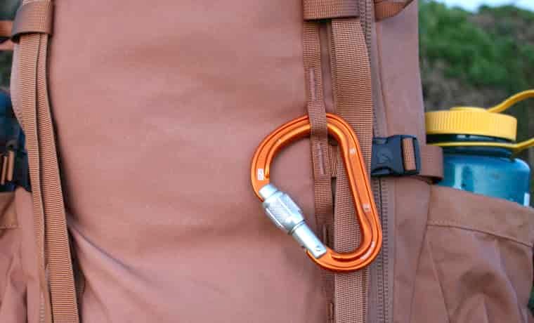 Backpack gear loops