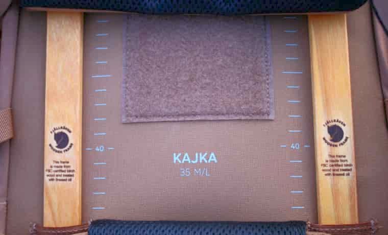 Wooden Backpack frame
