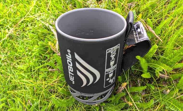 Jetboil cooking pot