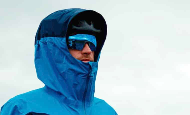 Man with hood up