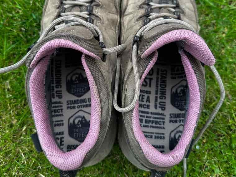 Keen shoe cushioning