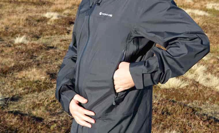 Jacket hand pocket