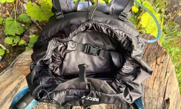 Backpack entry system